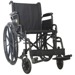 SILLA DE RUEDAS 18" ESMALTADA MAG SOLIDA