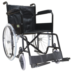 SILLA DE RUEDAS 18"ESMALTADA SOLIDA